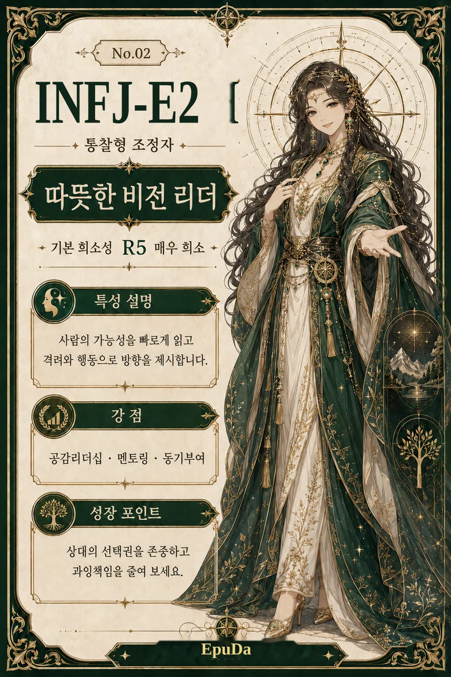 INFJ-E2 타로 카드