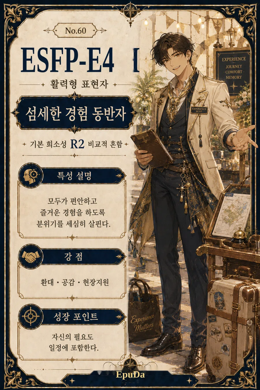 ESFP-E4 타로 카드